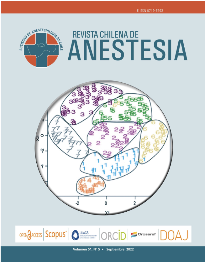 Editora Revista Chilena de Anestesia tweet media