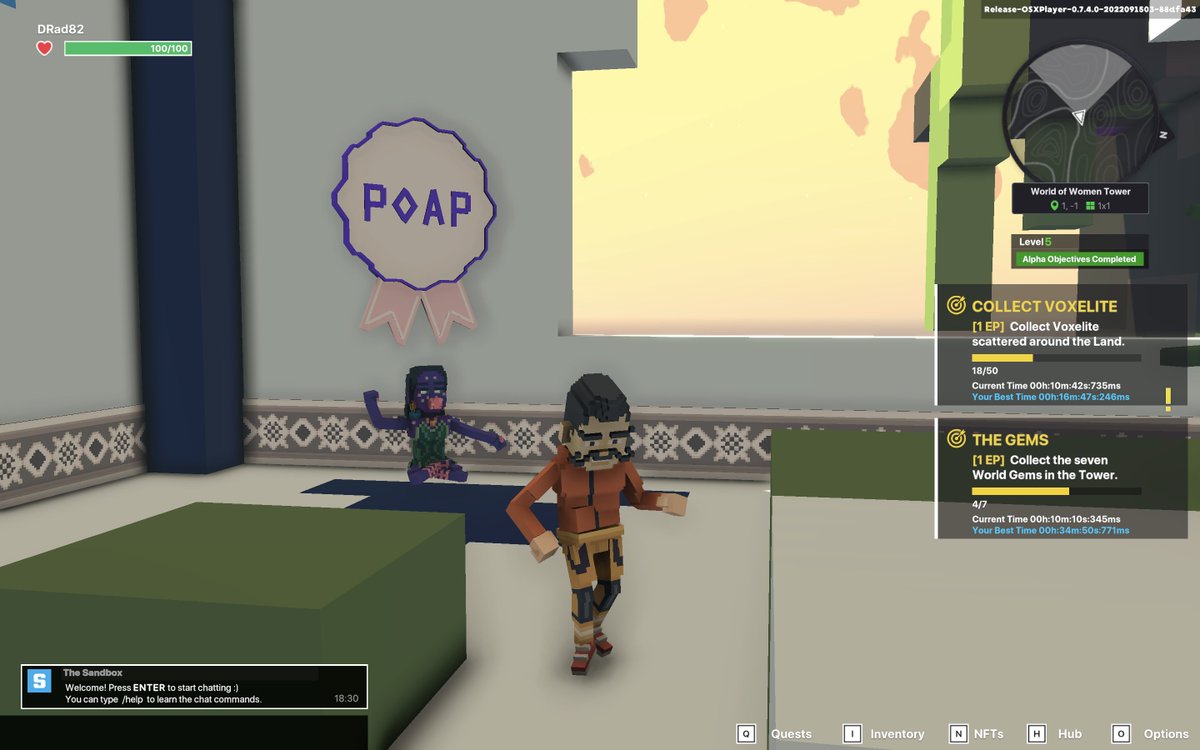 drad_82's tweet photo. @TheSandboxGame @worldofwomennft I just participated in the #SandboxAlphaS3Giveaway for a chance to win 500 SAND! Found the hidden room in World of Women Tower, check out my screenshot below!
👇 https://t.co/f2gBEZnZRK
