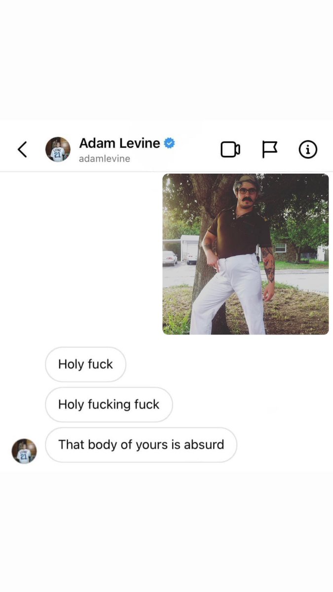 Adam Levine is unhinged! #AdamLevine #slide