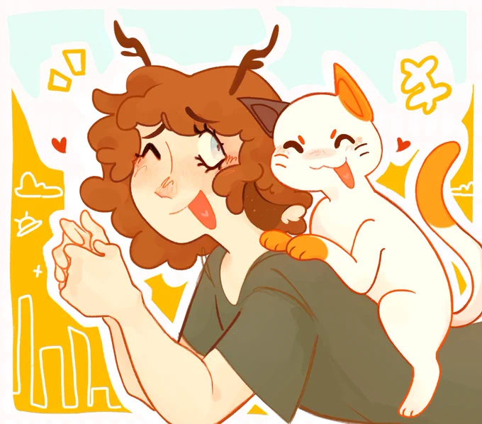 HAPPY #HispanicHeritageMonth PPL!!!! I'm noi and I'm an Ecuadorian artist, I do the silly art thing once in a while so if you wanna follow then I'd appreciate it a lot 