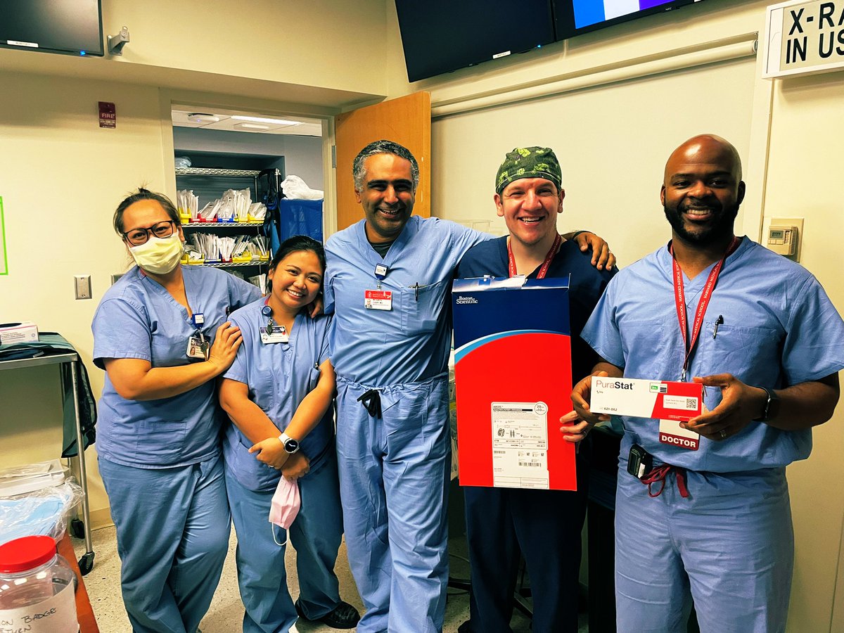 POEM, ESD, Cystgastrostomy and a plethora of ERCP/EUS… all in a day’s work with the @BIDMC_GI @harvardmed A team! #GITwitter #MedTwitter