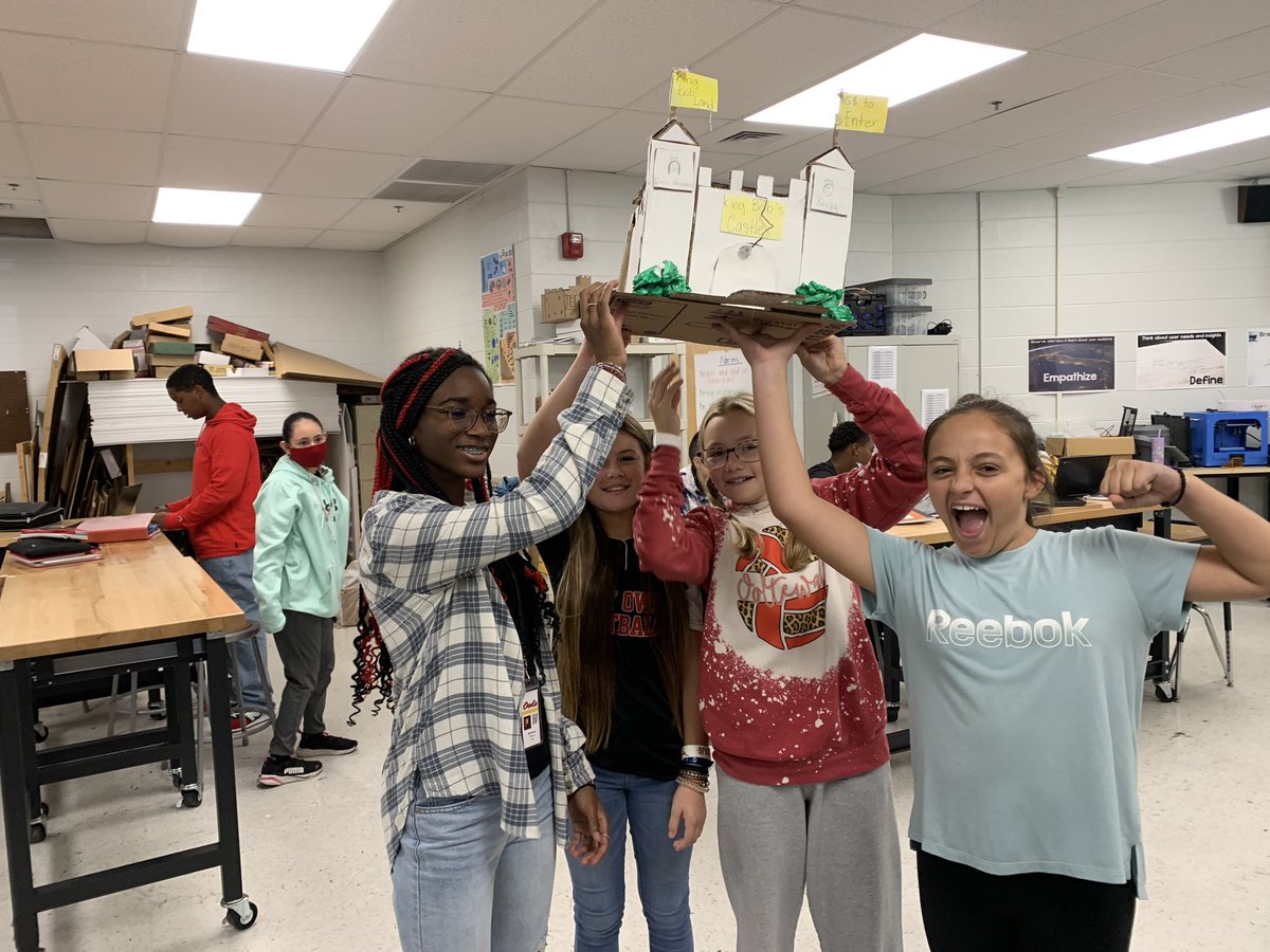Ooltewah Middle VWeLab (@omsvwelab) on Twitter photo Our winning Hundred Years War Impenetrable Castle!!! Survived several bowling 🎳 ball attacks!!! Great job ladies!!! <a href="/VWeLabs/">VW eLabs</a> <a href="/PEFinnovation/">PEF Innovation Hub</a> <a href="/CoachStone12/">Michael Stone</a> <a href="/pefchattanooga/">PEF Chattanooga</a> #GreatThingsAreHappeningAtOMS Our winning Hundred Years War Impenetrable Castle!!! Survived several bowling 🎳 ball attacks!!! Great job ladies!!! <a href="/VWeLabs/">VW eLabs</a> <a href="/PEFinnovation/">PEF Innovation Hub</a> <a href="/CoachStone12/">Michael Stone</a> <a href="/pefchattanooga/">PEF Chattanooga</a> #GreatThingsAreHappeningAtOMS