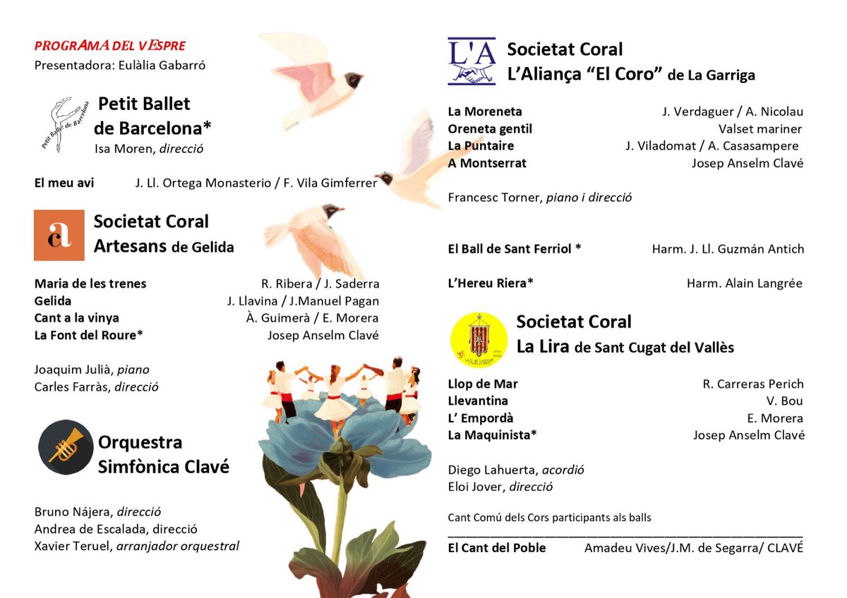 Federació de Cors de Clavé tweet media