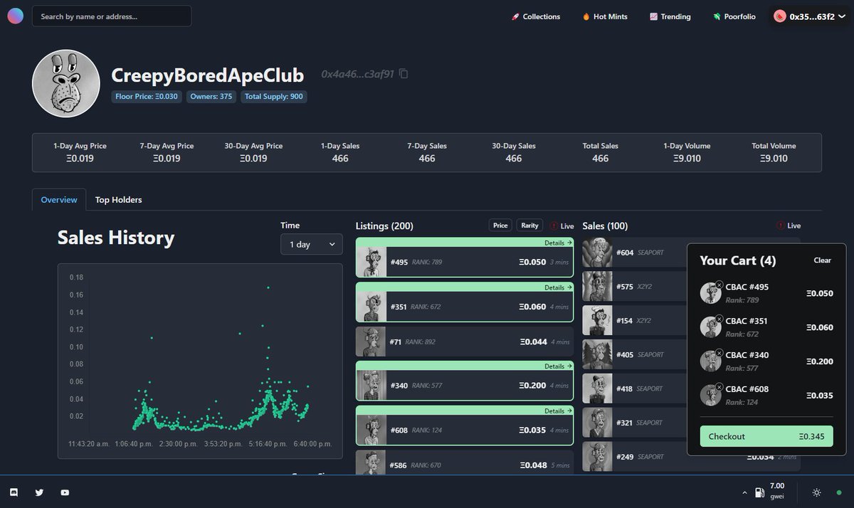 As #ETH goes to $0.

What floor are we all sweeping today?
