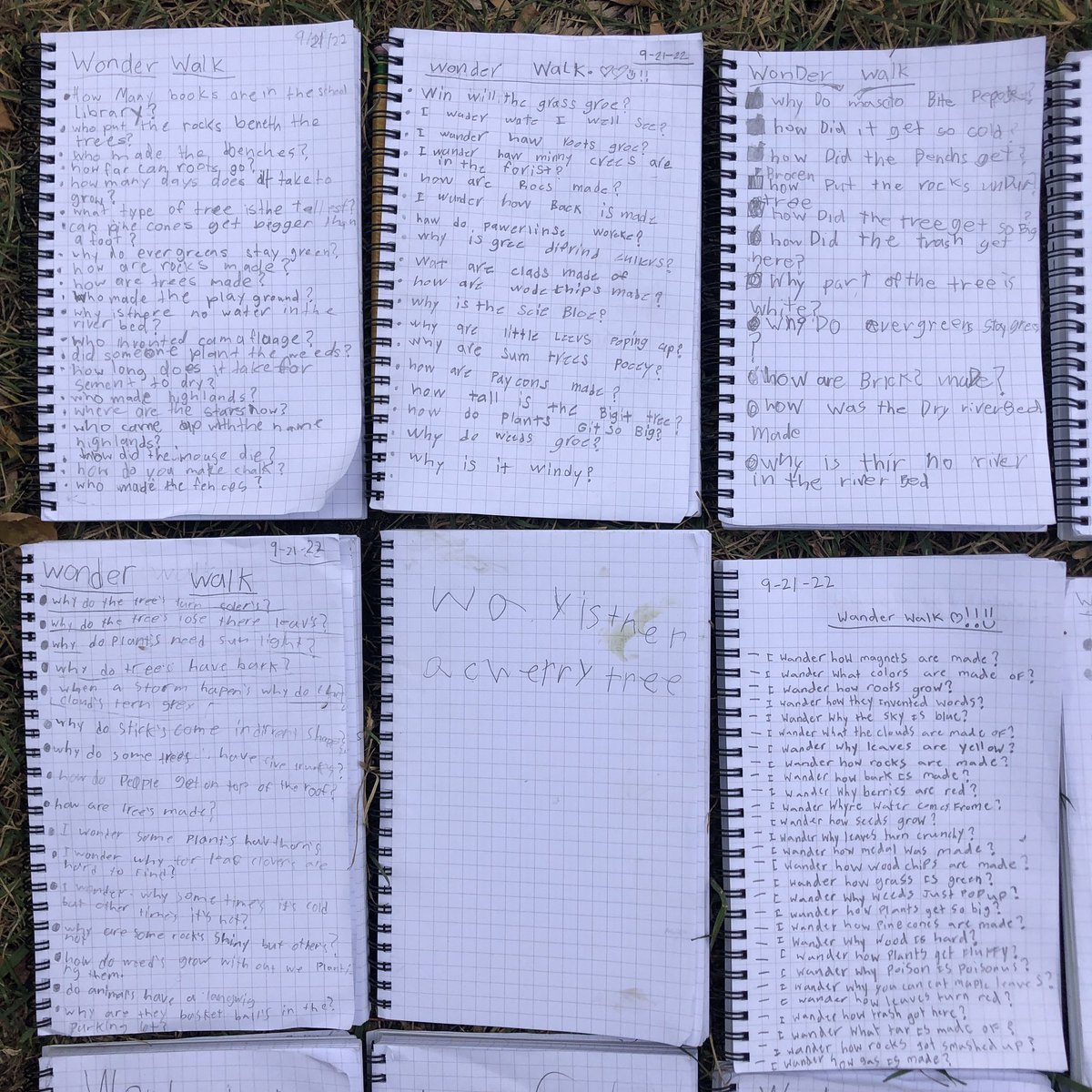heyerlearning's tweet photo. #WildernessWednesday
#Curiosity Walk
What questions do you have? Write them down…..ALL of them. ❤️ #HoardersOfDetails #NoticeTheDetails #WalkingCurriculum #PoorMouse #SoMuchWriting #Punctuation #LiteracyOutdoors https://t.co/GnSPqUTCxp