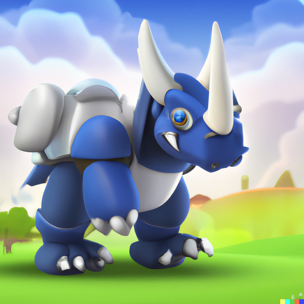 weneggcrack's tweet image. I let @OpenAI’s Dall•E create some Polymon 👀