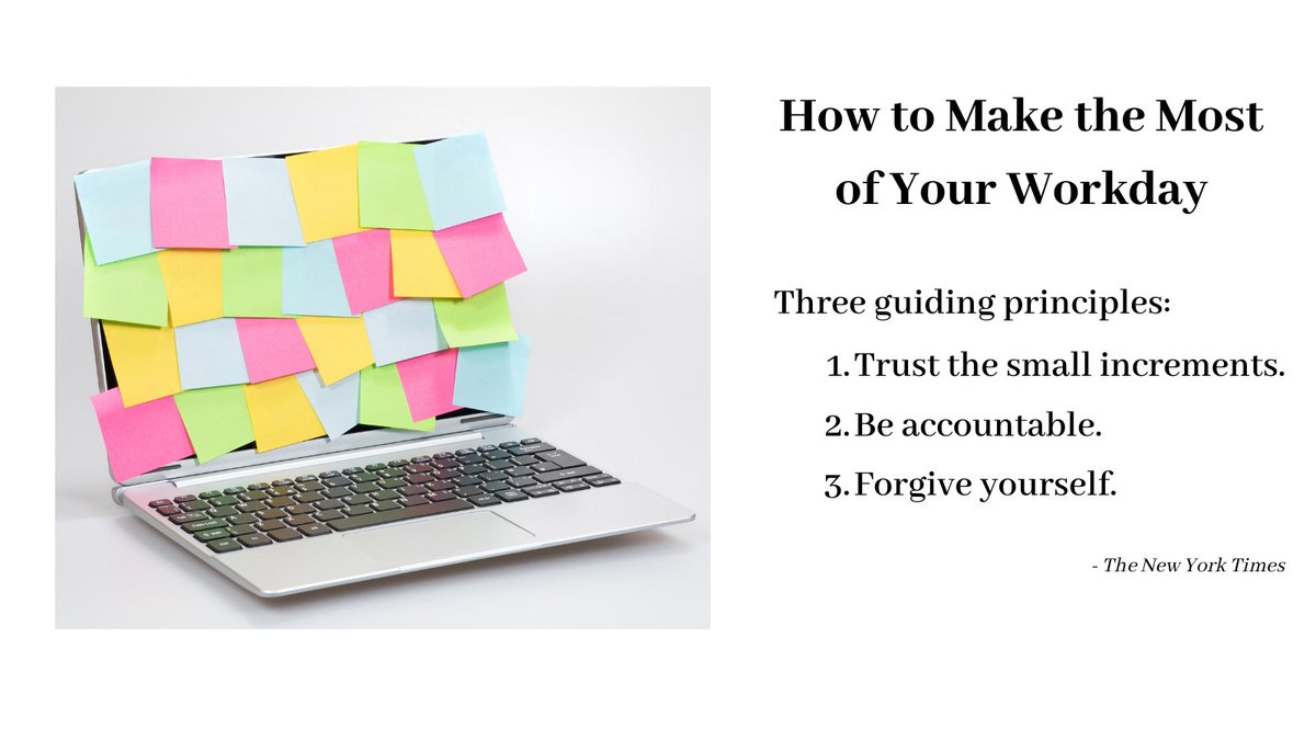 SCU_MOBI's tweet image. Productivity varies by day &amp;amp; by person. The @nytimes provides #ProductivityTips for multitaskers, procrastinators, desk workers, people who power through &amp;amp; more, all based on 3 guiding principles: nyti.ms/3kNEUpn #HowToBeProductive #EntrepreneurLife #SmallBizOwner