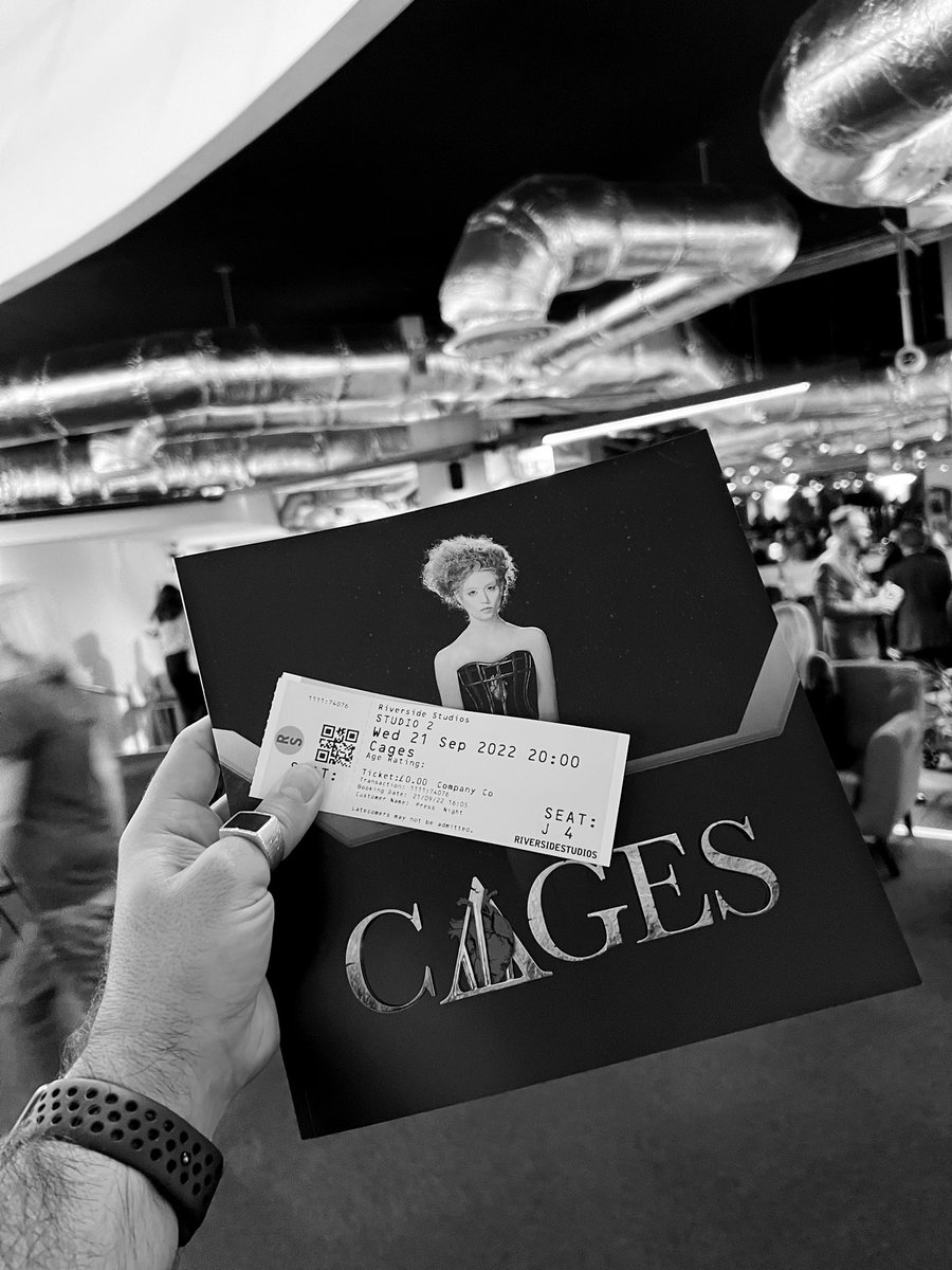 Wow. <a href="/CagesLondon/">CAGES London</a> just blew my fucking mind. 🤯