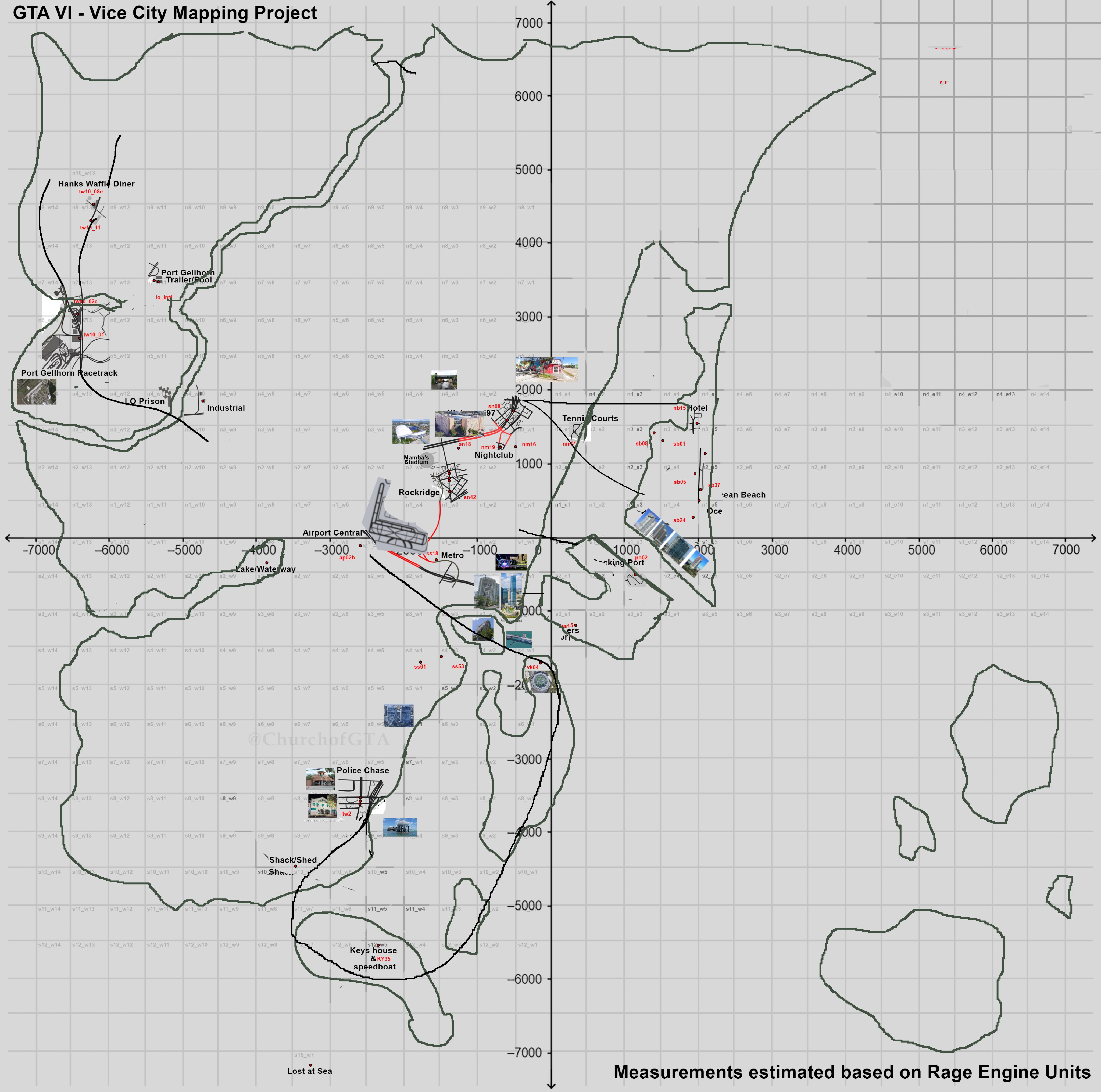 Church of GTA on Twitter "The GTA VI Map posted to @Kotaku  thanks to