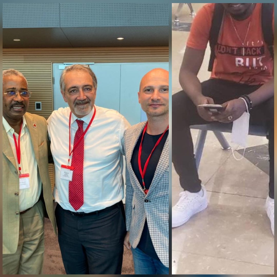 JeanGuiteau's tweet photo. @EG_Red_Crescent handed air ticket to HRC Youth. Trip is booked from Cairo on Sept.27 to Haiti via DR. @KwaWouj is expressing heartfelt gratitude to CEO @ElnazerRamy &amp; Team for their full support &amp; solidarity. Million of thanks to @IFRC for providing airfare. Tutti Fratelli ! 👏 https://t.co/ltAbjbrKoh
