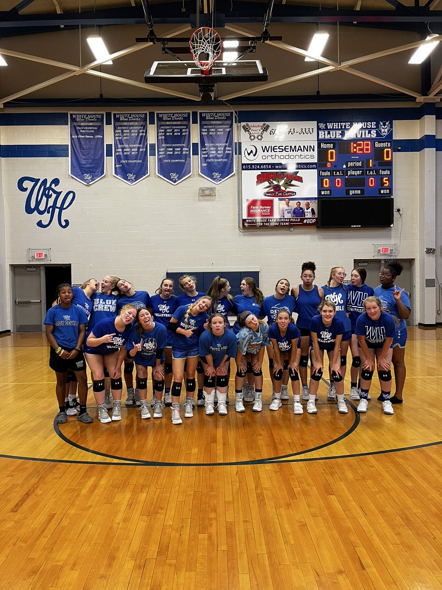 Blue out practice today! Came in to get after it for tomorrow’s home game vs Greenbrier! #BDP