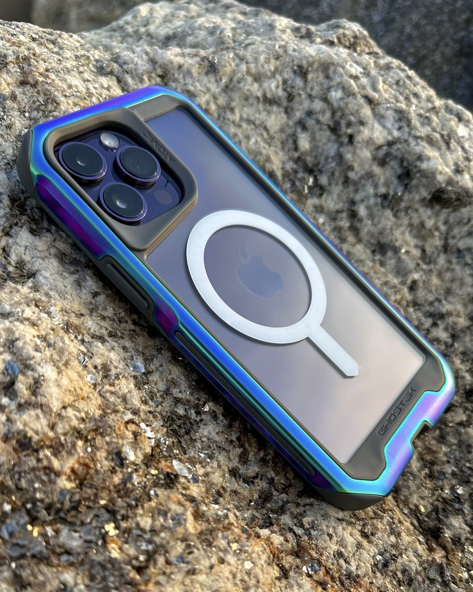 GhostekProducts's tweet photo. iPhone 14 Pro Max Prismatic MagSafe Case
β ATOMIC slim
π‘οΈπͺπ½π‘οΈ
#Ghostek #iPhone14ProMax #AppleiPhone14 #AppleiPhone14ProMax #14ProMax #14ProMaxCase #MagSafe #MagSafeCase https://t.co/CsUmaYwUXZ