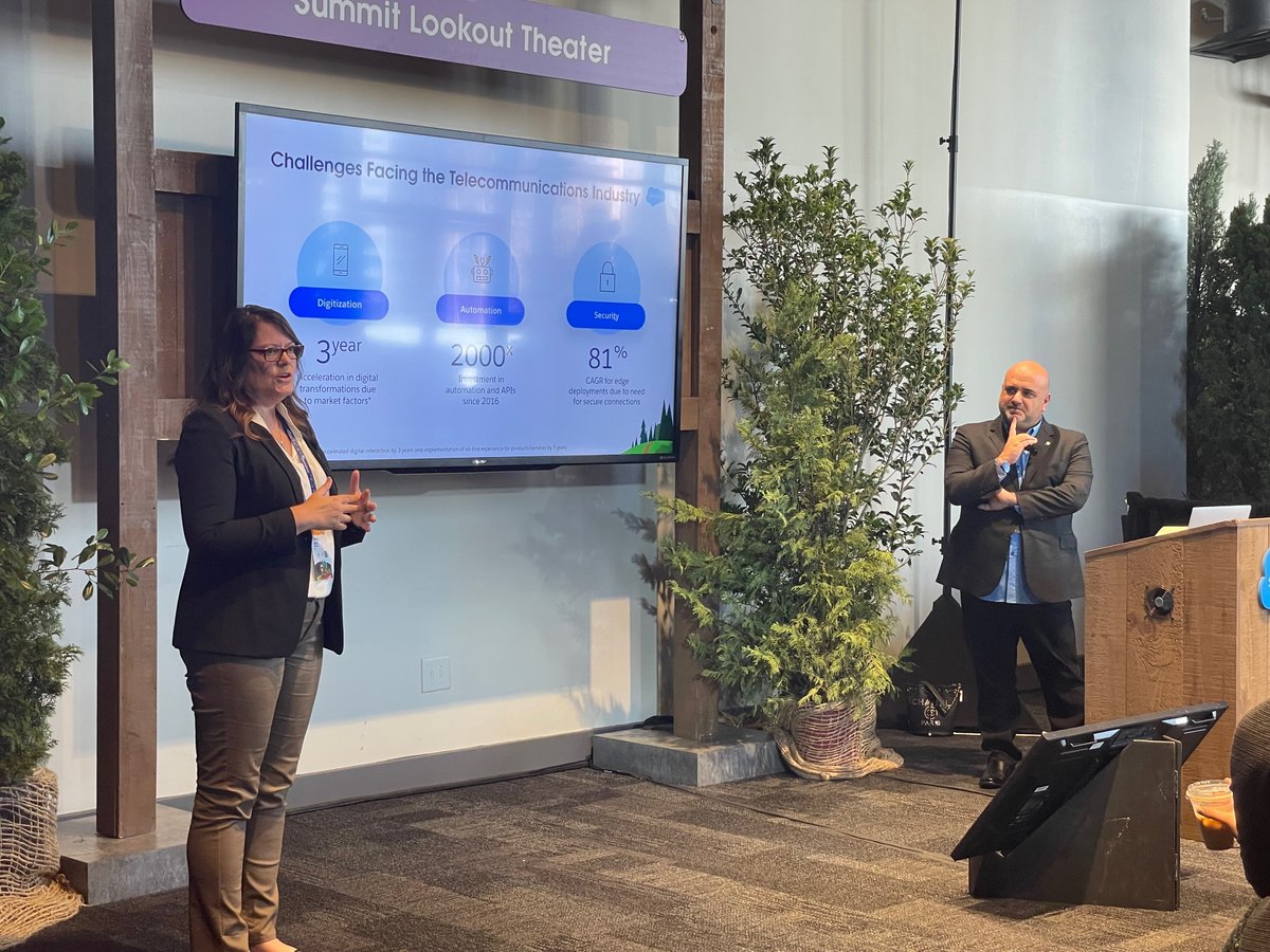 ExecFatherhood's tweet photo. What a great day at #DF22! 

Had the honor to speak with @GinnaRaahauge about how automation is helping CSPs drive up sales productivity. Thanks to all who joined and looking forward to what’s in store the rest of the week. https://t.co/OP2whglDzq