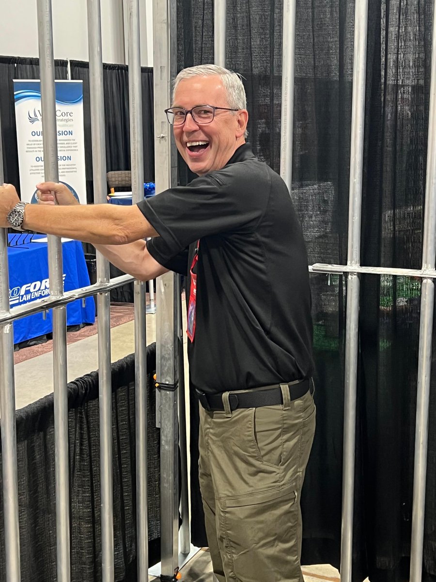 JailTrainingOps's tweet photo. Don't forget to stop by the #NIJO booth at the Utah Sheriff's Conference!  Visiting with the NIJO team is the best way to learn more about our #corrections-focused, #legal-based services and products. To connect us email agencydevelopment@jailtraining.org.

#jailtraining https://t.co/8JKzr4detx