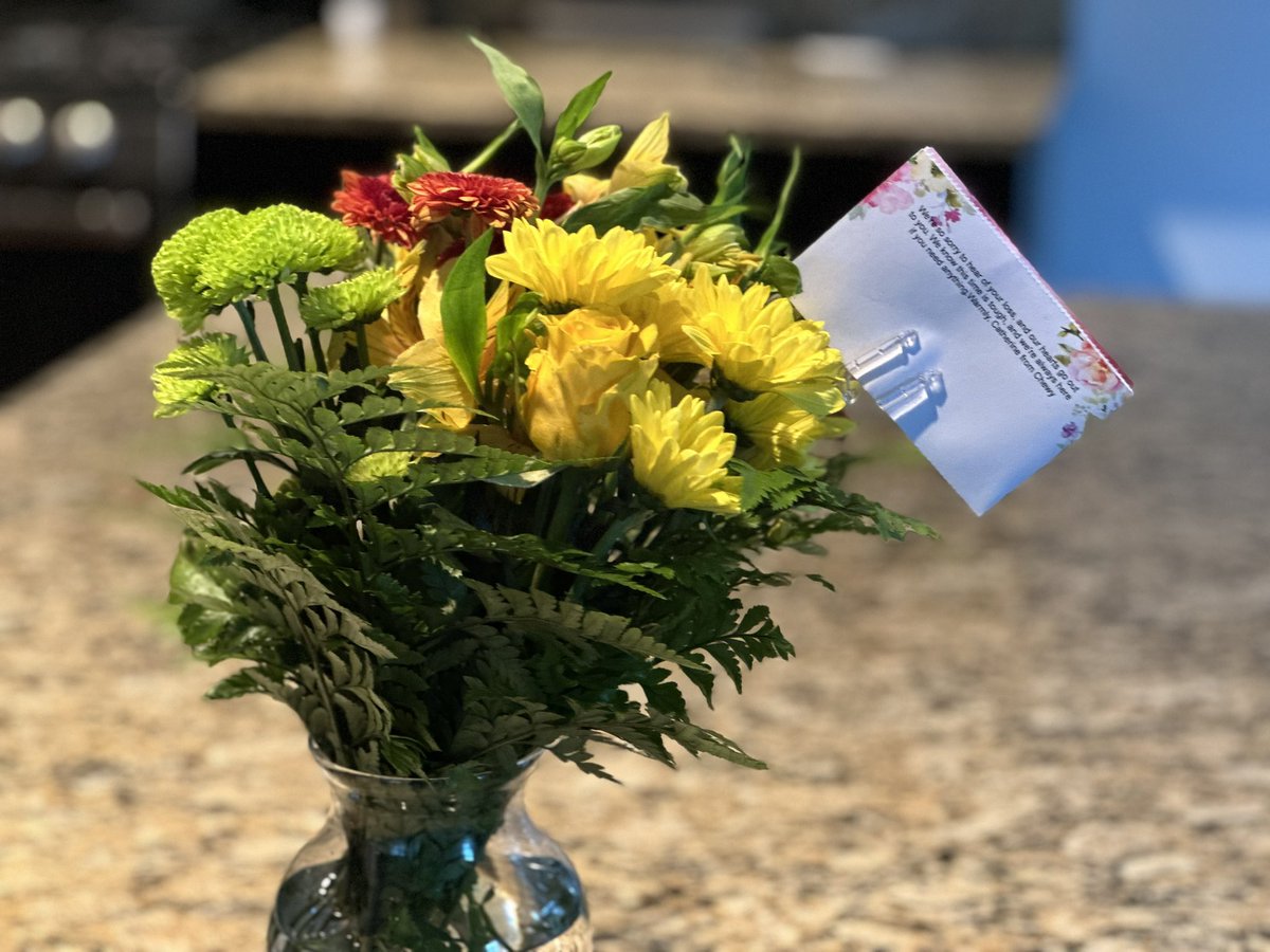 danablan's tweet image. This is what customer care is all about. Learning of our 17 year old pups passing, @Chewy took the time to refund a recent purchase (and donate our products) while also sending us flowers. Amazing. Thank you Catherine at Chewy.
