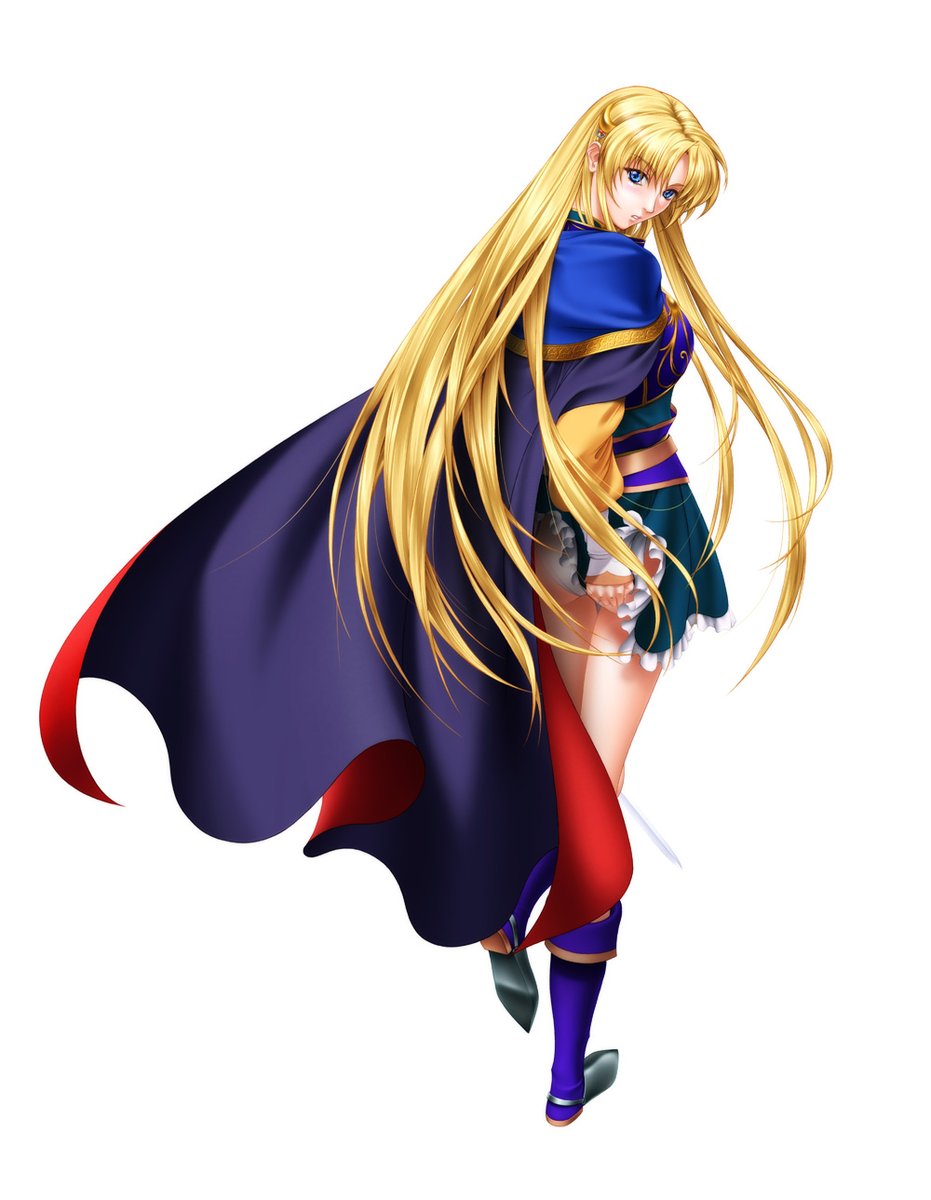 赤と言うとシャロンの影の一族編の前期型の鎧のマントの内側が赤色だね。😉
なので前期型のCGを…って全部全身画。😅
光の一族編の後期型は赤と言うよりも赤黒い感じ。

#見た人も無言で赤い何かをあげる 