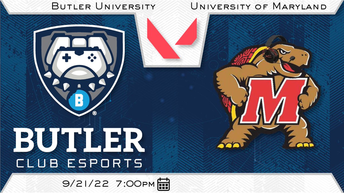 BUClubEsports's tweet photo. #ButlerValorant makes their debut tonight at 7pm in the @nacestarleague against @TerpsEsports -- Go Dawgs! #DawgDiff https://t.co/0KilbcCTwg