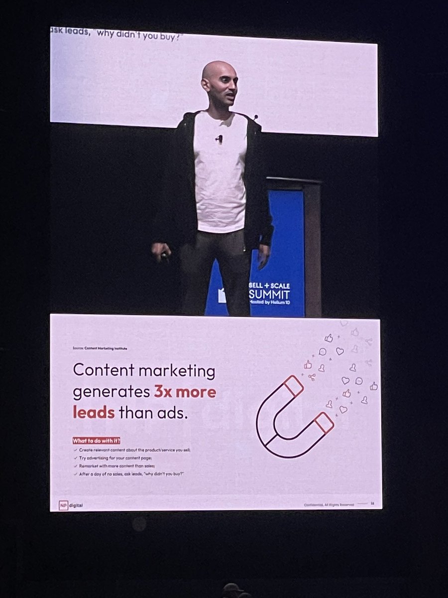 Hoefter's tweet photo. #sellandscale Neil Patel https://t.co/GJUd1s6Gb0