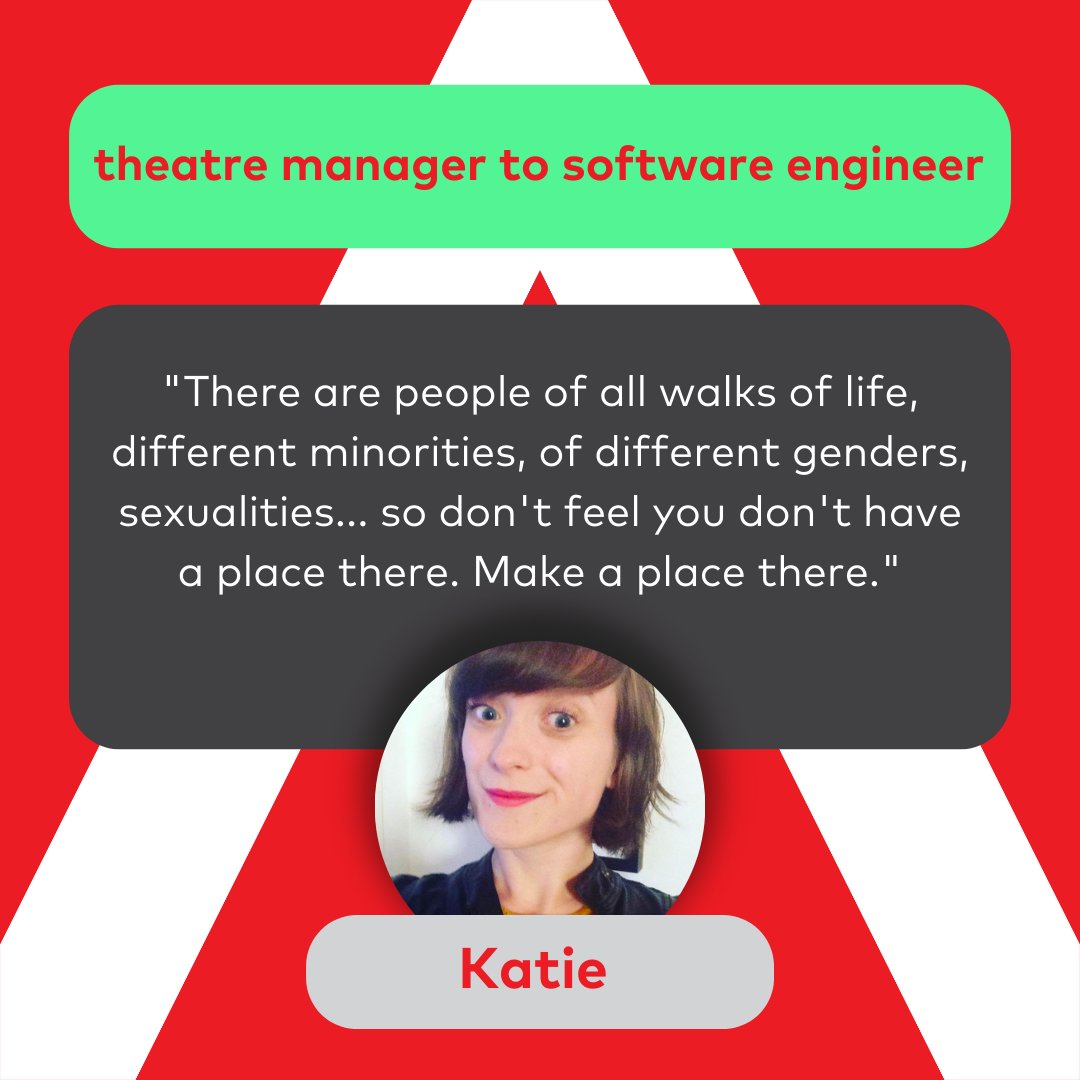 northcoders's tweet image. 🙌 Northcoders Alumni, Katie, give us the low down on her career change - from Theatre Manager to Software Engineer!
Watch the full video testimonial here: bit.ly/3LjXS2o
#northcoderstestimonial #codinginspiration #codersoftwitter