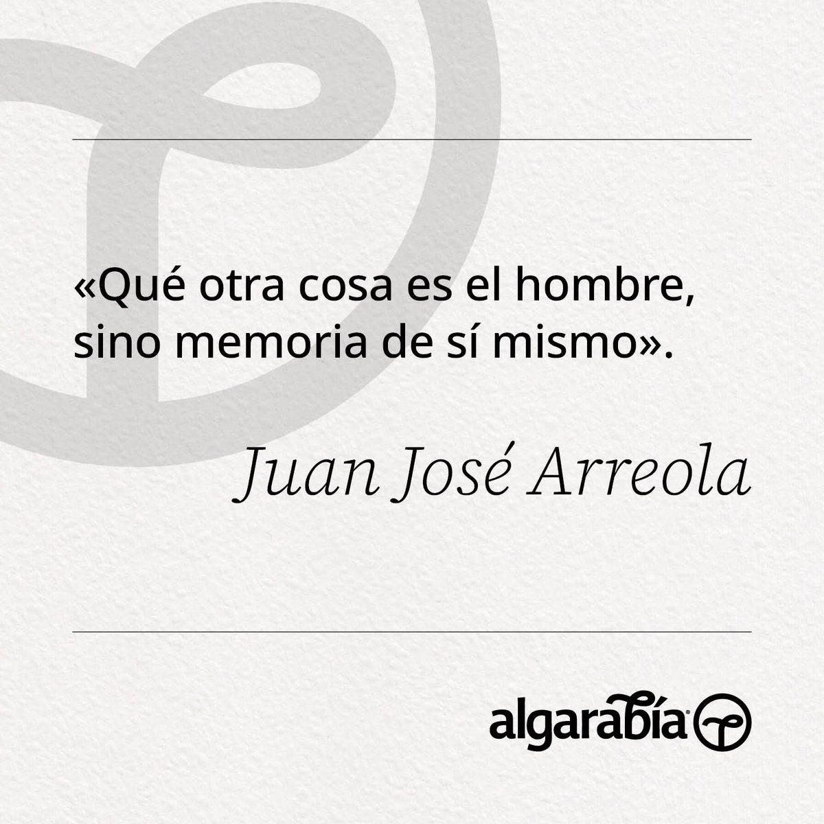 Hoy celebramos el natalicio del «mago de la palabra escrita» Juan José Arreola con este #podcast: ow.ly/2gsS50KPIJs 🥳

#Frasezota #JuanJoseArreola #cumpleaños