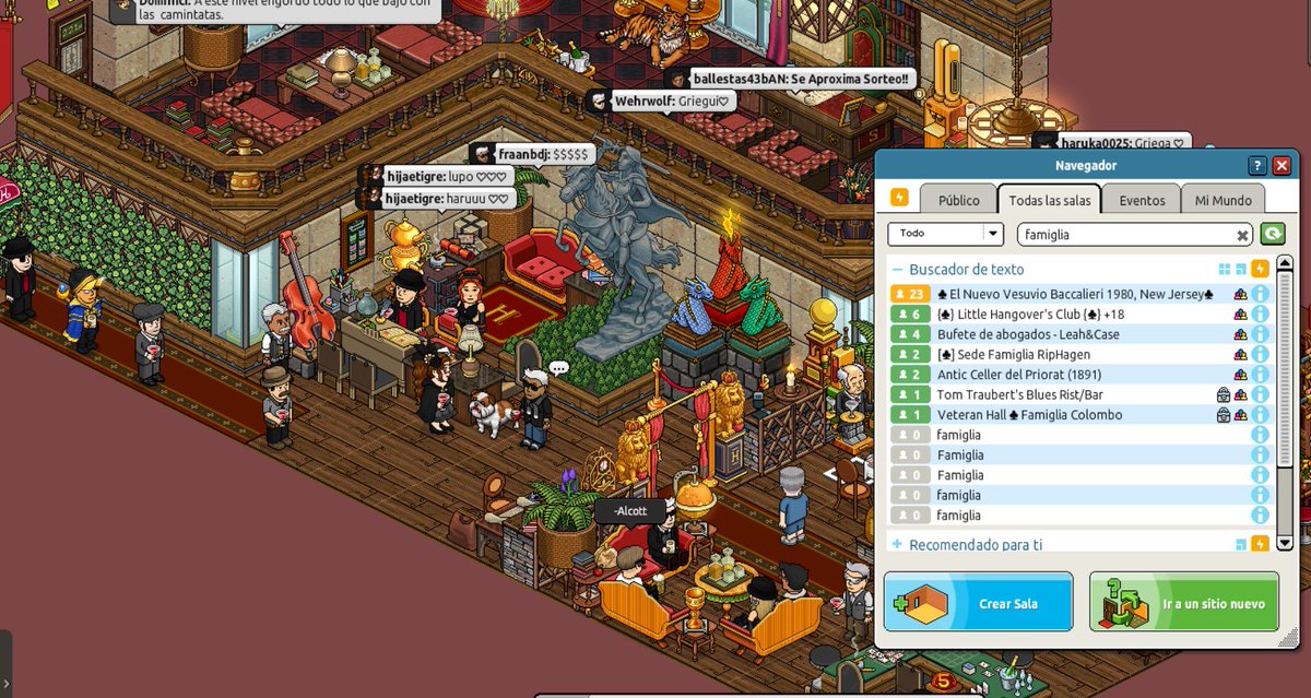 🔱Inauguración de la Sala Principal de la Famiglia Baccalieri ¿Te lo perderás? Sorteos, premios, CAJAS HC y Mucho más. Te esperamos. 🔞
Baccalieri Invita.