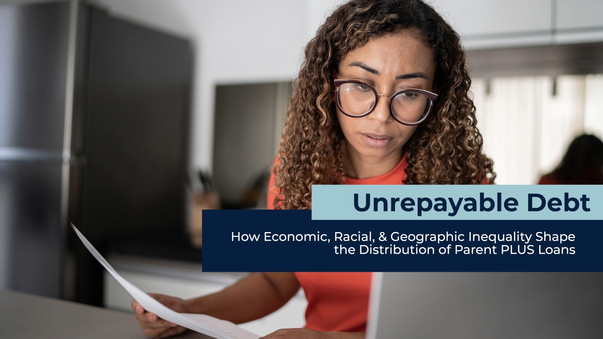 ICYMI, read our latest chartbook analyzing how Parent PLUS loans burden low-income households, Black families, &amp; college students in the South with unrepayable debt. 
 
We’d love to continue the conversation on #ParentPLUSDebt.
bit.ly/3d6tpYS