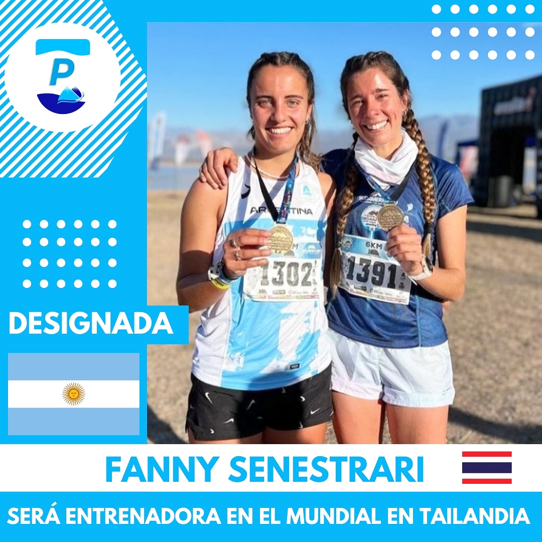 Fanny Senestrari será Entrenadora de la Selección Argentina de Atletismo en el Mundial de Trail en Tailandia. 🇦🇷🇹🇭 Integrará el Cuerpo de Entrenadores que integrará la Selección Argentina en el Mundial de Trail y Montaña 2022 a disputarse en Chiang Mai, Tailandia, en noviembre.