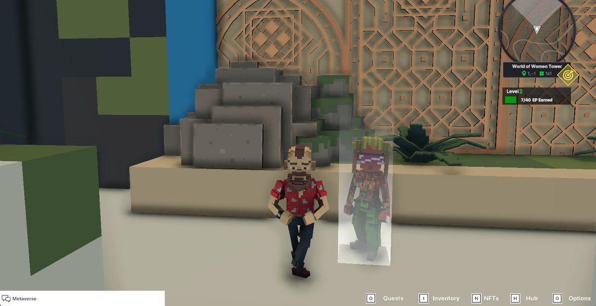 yyoo565650's tweet photo. @TheSandboxGame @worldofwomennft I just participated in the #SandboxAlphaS3Giveaway for a chance to win 500 SAND! Found the hidden room in World of Women Tower, check out my screenshot below!
👇 https://t.co/3gypyqvPfq