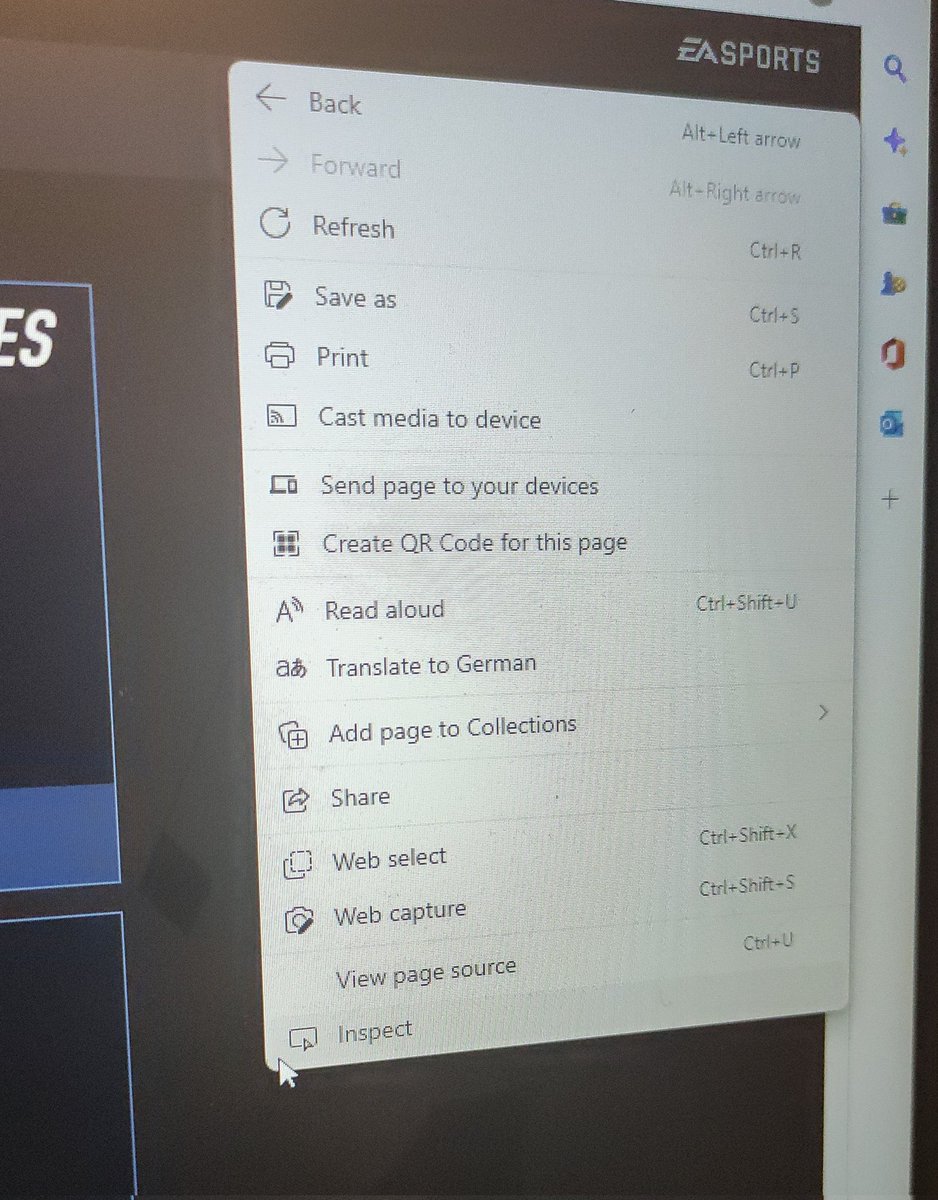 🚨 How to list more than 30 item's 🚨

1. Open Webapp and 'Inspect'
