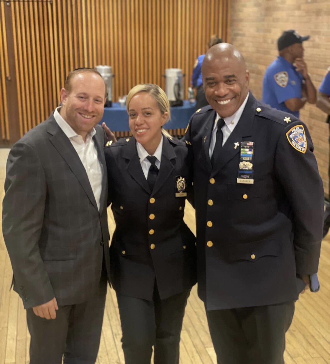 Today <a href="/SGPDChaplain/">Deputy Chief Chaplain Sean Gardner</a> Sean Gardner Representing #SGPDNY at the NYPD Annual High Holidays Briefing. 

#LawEnforcementPartners