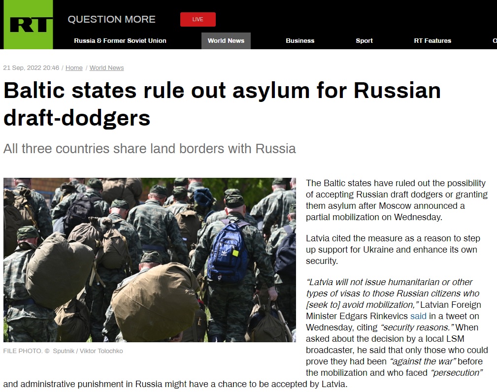 Dan Lamothe on Twitter "RT is using an old phrase for Russians who