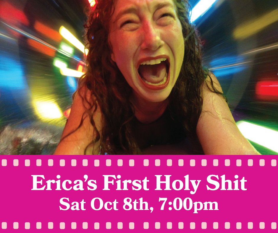 FliptheScriptMN's tweet image. In the wake of a divorce and reeling from the reality of the pandemic, very famous (Austin specific) fitness and workout guru, Erica Nix, embarks on a (maybe psychosomatic) hallucinatory fever dream.
ERICA’S FIRST HOLY SHIT screens Oct 8th at 7PM, and online Oct 7–9 at #FSF2022