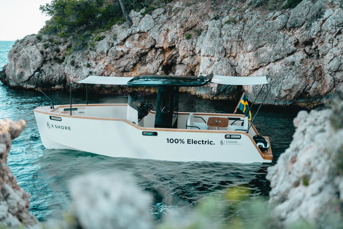 Today, take a minute to discover @XShoreSweden - 100% electric boats with the Scandinavian touch. Give them some ❤️ That's what we need to change the boat industry for a fossil free tomorrow.