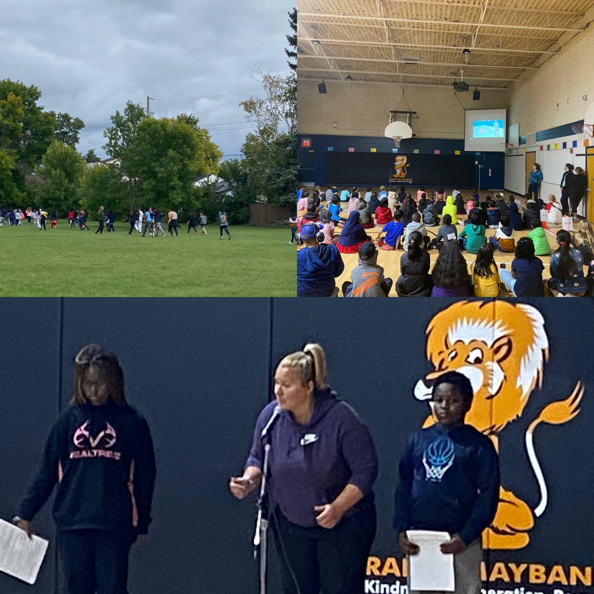 We had our Terry Fox assembly and run today. Grade 6 leaders shared information about Terry’s life and legacy.