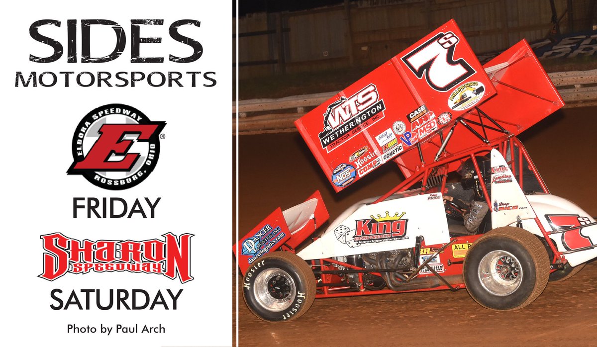 We have a couple of @WorldofOutlaws races in Ohio this weekend!