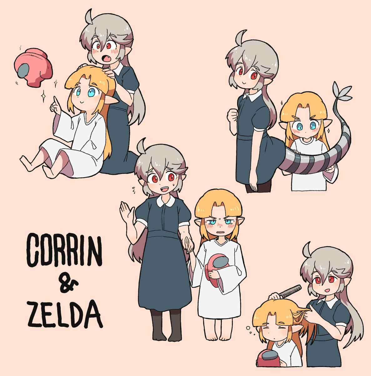 #女の子二人のイラストを貼る見た人もやる
あんまりないかと思ったら意外とあった