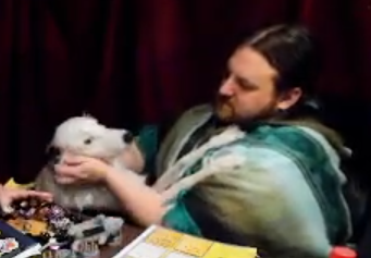 ChaSavesStats's tweet photo. "No, you can't eat dice." -Randy https://t.co/1tr905Eoh1