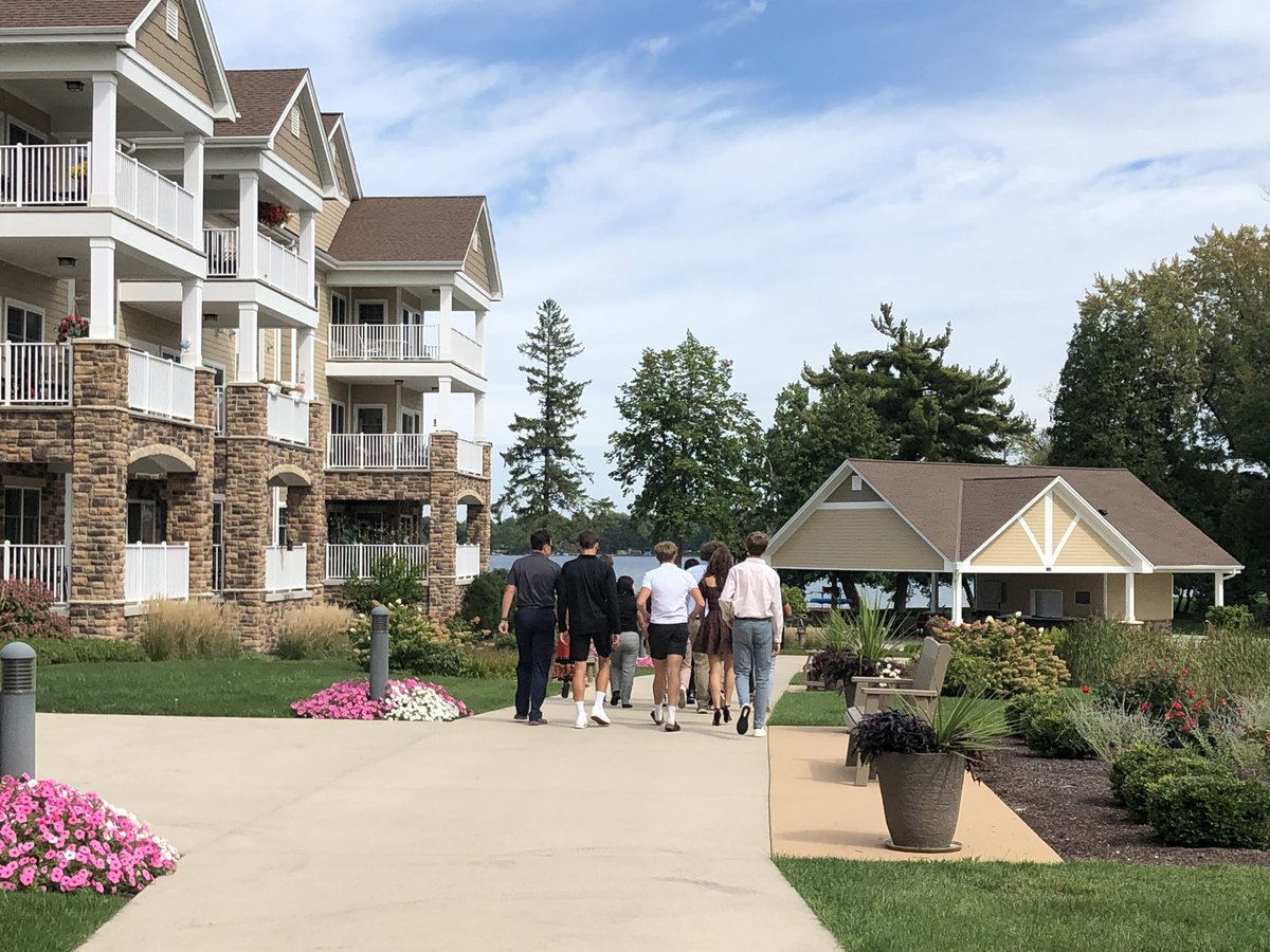 So lucky to have <a href="/coreymohn/">Corey Mohn</a> join us today at our Shorehaven visit! He is a champion of change and knows how to rally the troops!