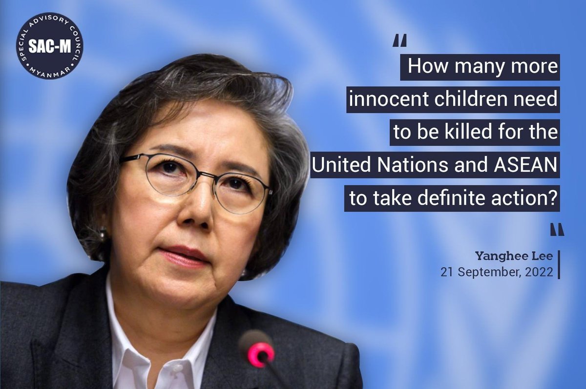SpecialCouncil's tweet photo. Junta air strike on Let Yet Kone school which killed at least 11 children &amp; injured 17 is the deadliest attack against children since the attempted coup. #UN &amp; #ASEAN must act to end systemic junta violence against #Myanmar children. Inaction = complicity #WhatsHappeningInMyanmar https://t.co/O0wjaMs3ZG