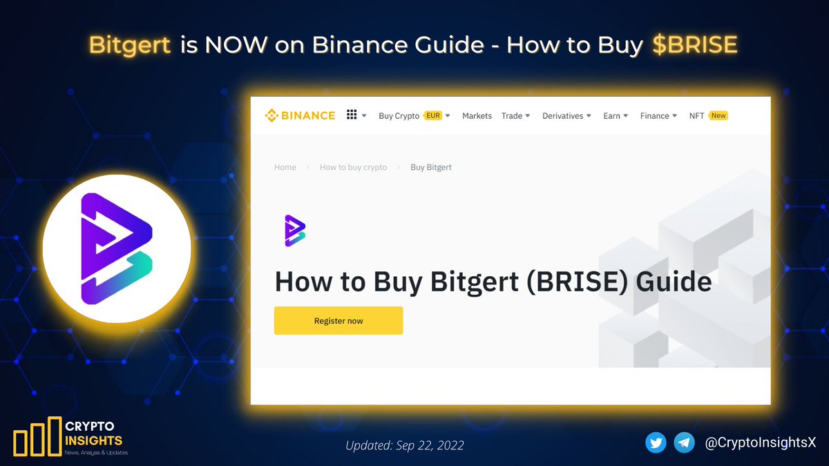 📢JUST IN: <a href="/bitgertbrise/">Bitgert - $BRISE</a> is NOW on #Binance Guide - How to Buy $BRISE 🔥🔥🔥

Did you buy #BRISE ?📈

#Crypto #CryptoNews #altcoin #BTC #BNB