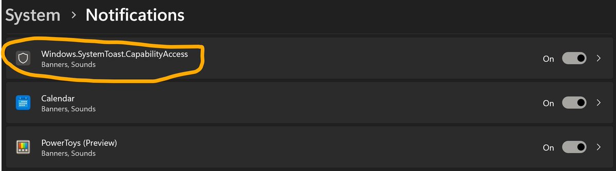 rajuaviyil's tweet image. I really wish Microsoft would name things better #Windows11 #Windows11Pro #Microsoft #notifications