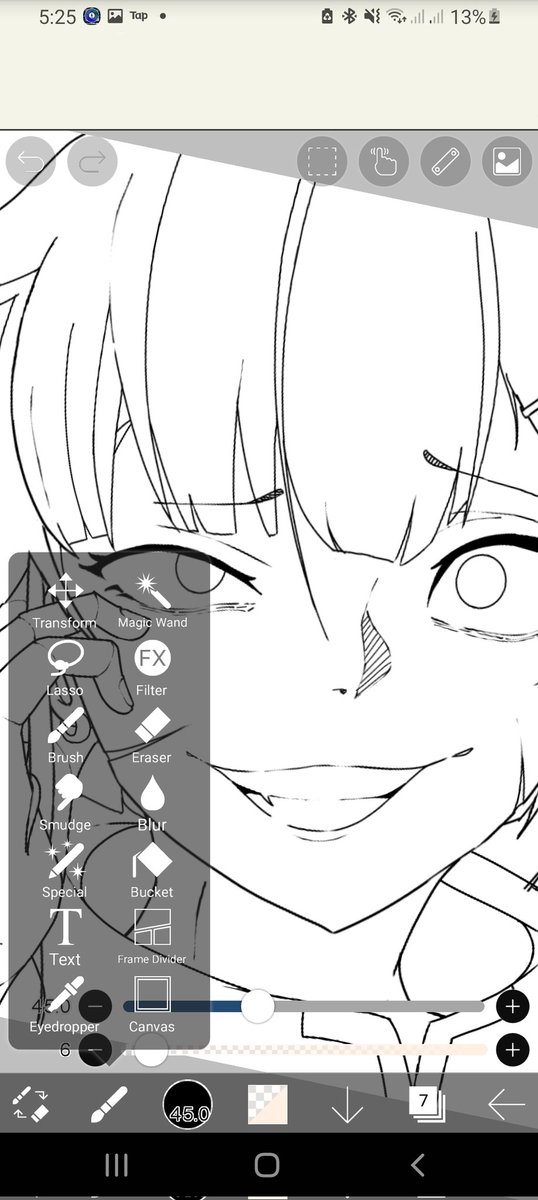 shka2847's tweet photo. Digital Art on my phone (practice) https://t.co/VncCi8C2P3