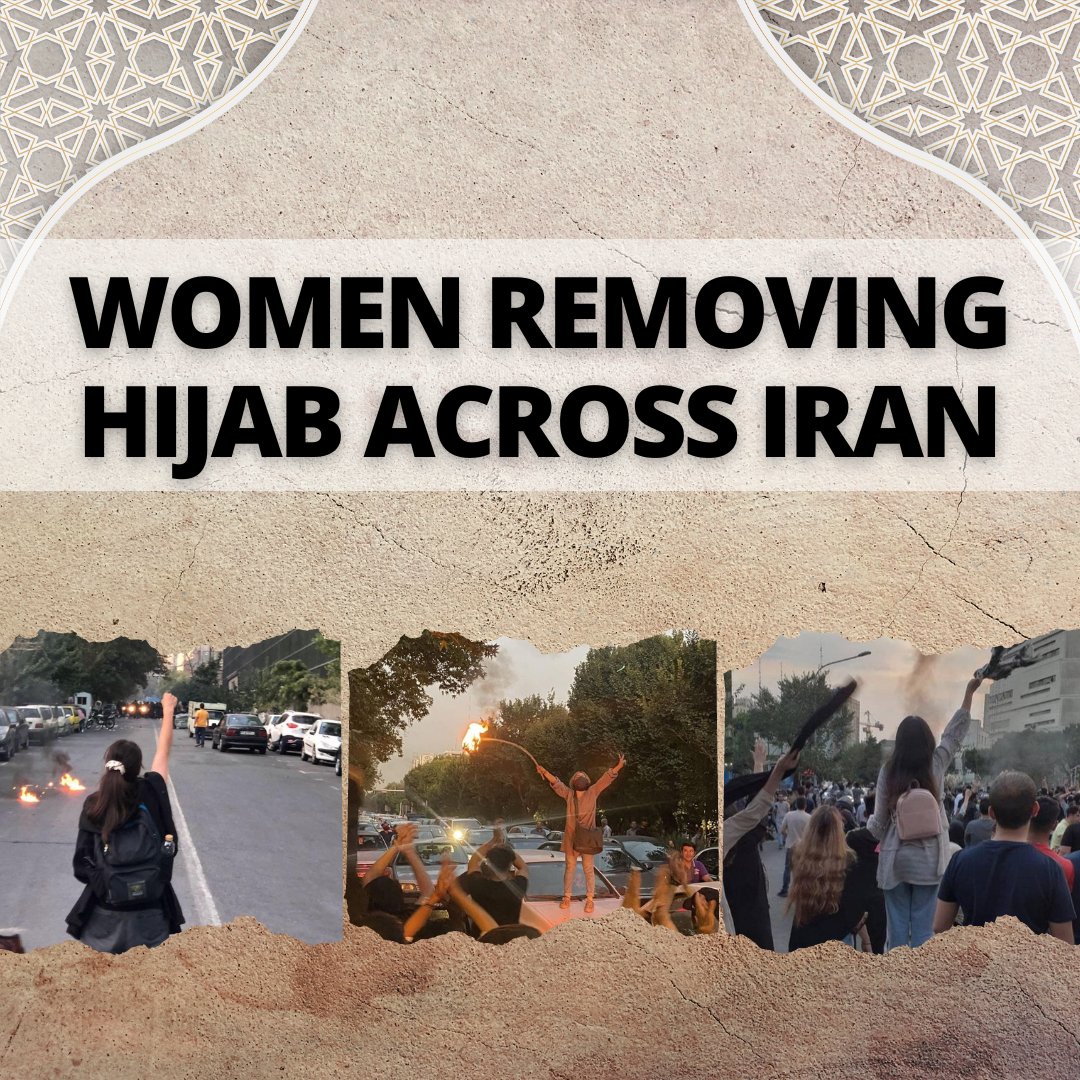 SecularJihadist's tweet photo. Unprecedented Reports Of Women Removing Hijab As Anti-Regime Protests Spread Across Iran
Don’t miss this 👉 https://t.co/1YsuCsCkbM
Protests were sparked by the death of 22-yr-old #Mahsa_Amini who died after being arrested for her "improper hijab"
#mahsaamini #مهسا_امینی https://t.co/eu6nQHa87q