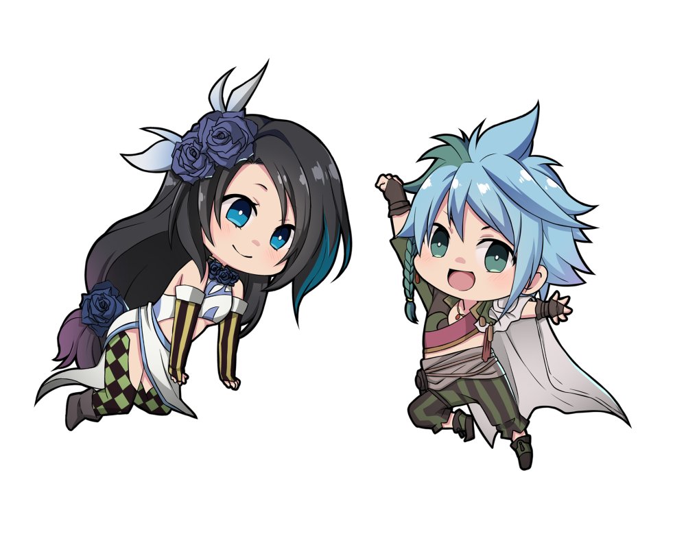 「ミニキャラ達 」|ひらかわのイラスト