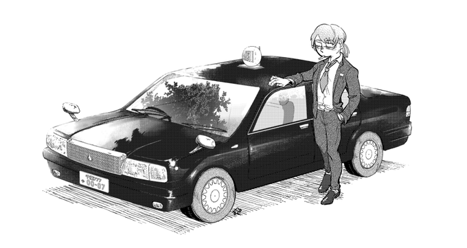 くるまをかきました 
