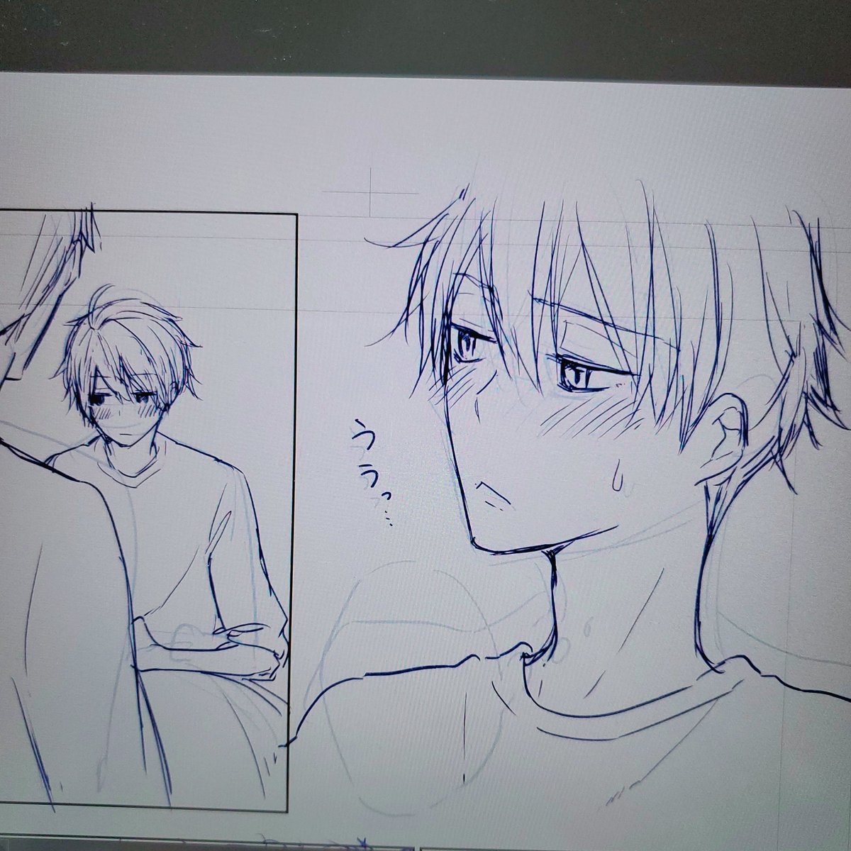 今はこんな感じの作品描いてます！ᝰ✍🏻 https://t.co/YQqgLpUzS9