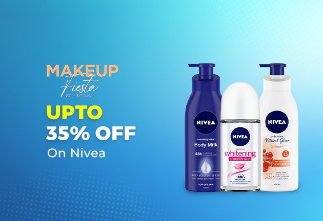 NehaSharam12's tweet photo. Makeup Fiesta: Upto 35% Off On Nivea

Shop Now!
https://t.co/pXFPyiCgK4 https://t.co/ogdNdrggsR
