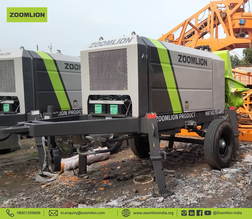 Zoomlion17's tweet photo. Zoomlion India team has successfully delivered 2 NOS. of Zoomlion Concrete Trailer Pump HBT50.10.48RS to our reputed client.
#ZOOMLION #concrete #concretetrailer #pump #trailerpump #stationerypump #concretelife #construction #development #constructionequipment https://t.co/DaVaAiQ3cz
