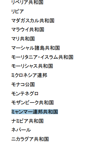 TeppeiKasai's tweet photo. 本日外務省が安倍元首相の国葬に参加予定の海外要人の名簿を発表。

HRWがこれまで報じてきた通り、在京ミャンマー大使が参列する。

https://t.co/IbGEMiZ4mA https://t.co/4JgXnJAmM8