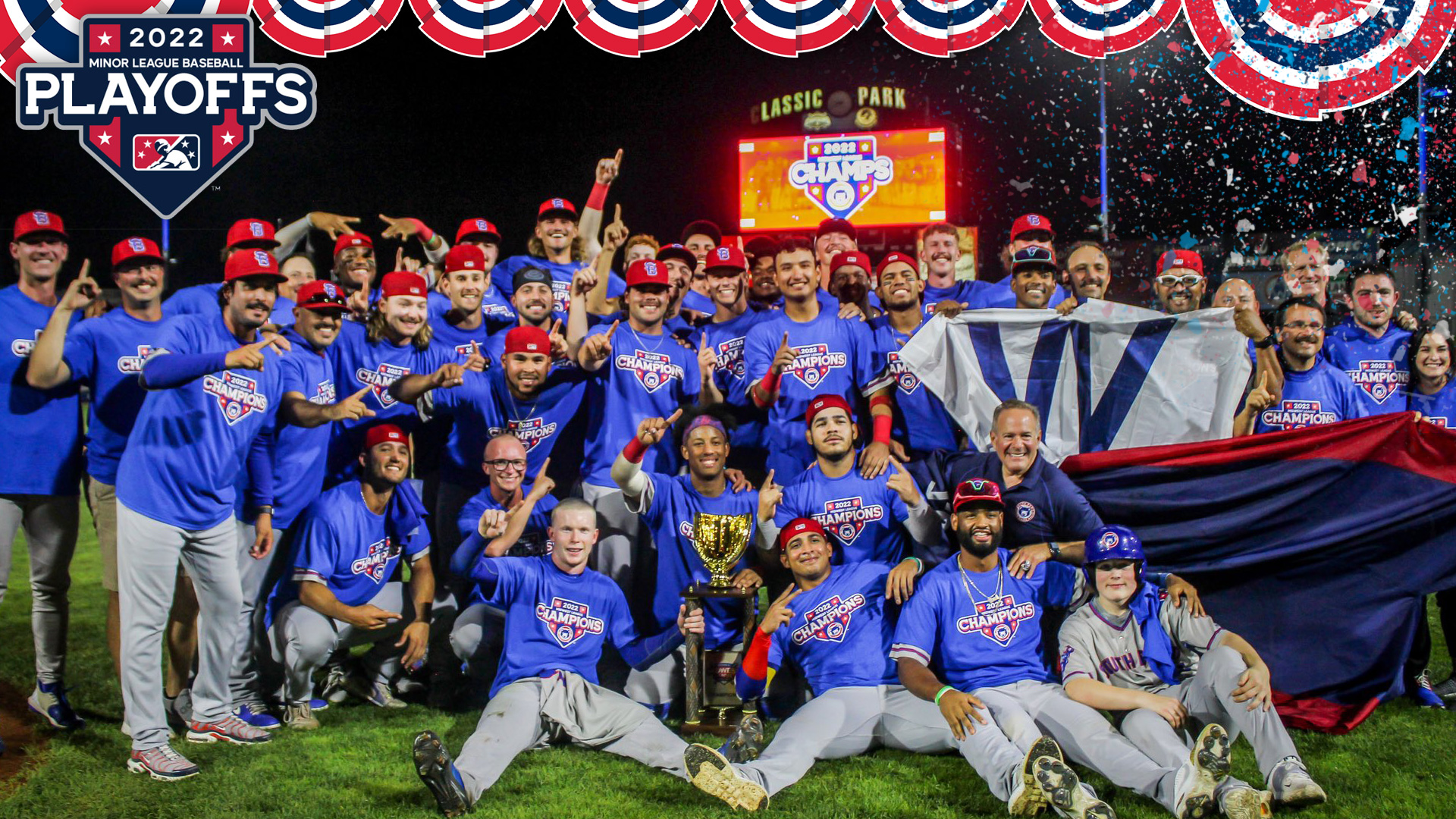 Minor League Baseball on X: South Bend doesn't mind a little adversity.  The #Cubs affiliate rallied from early deficits in back-to-back series en  route to the Midwest League crown:    /